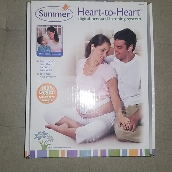 summer heart to heart digital prenatal listening system